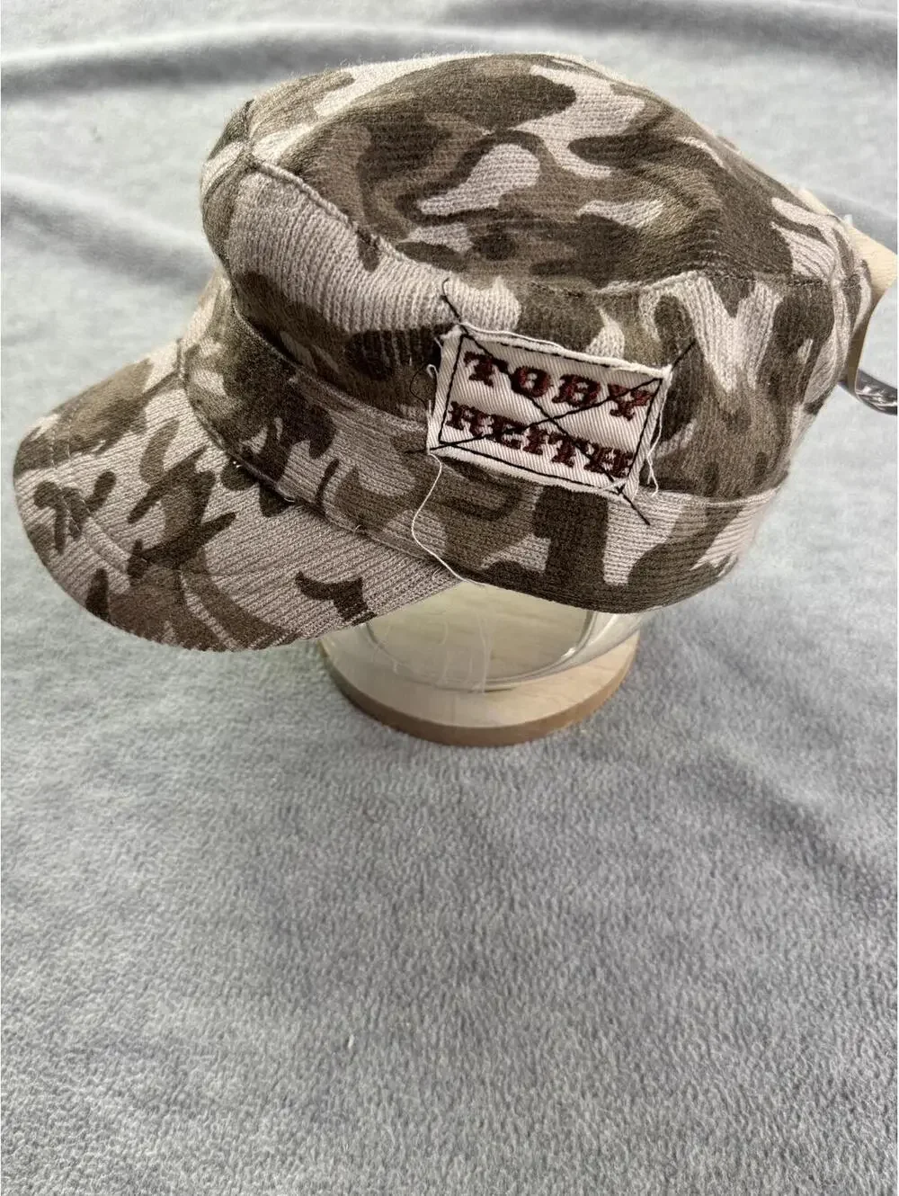 toby keith tk‎ brand camo cadet hat nwt military cap y2k streetwear